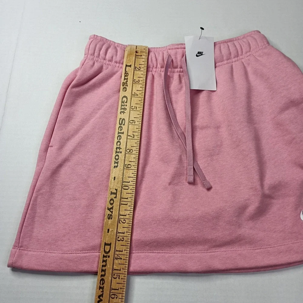 Nike Skirt Women's Size‎ XS Pink Sportswear Club Fleece Mid-Rise HV2344-699